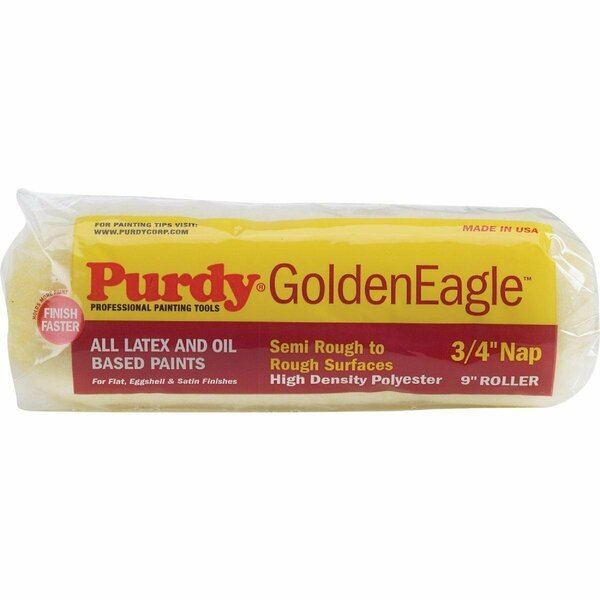 Krylon Purdy Golden Eagle 9 In. x 3/4 In. Knit Fabric Roller Cover 144608094